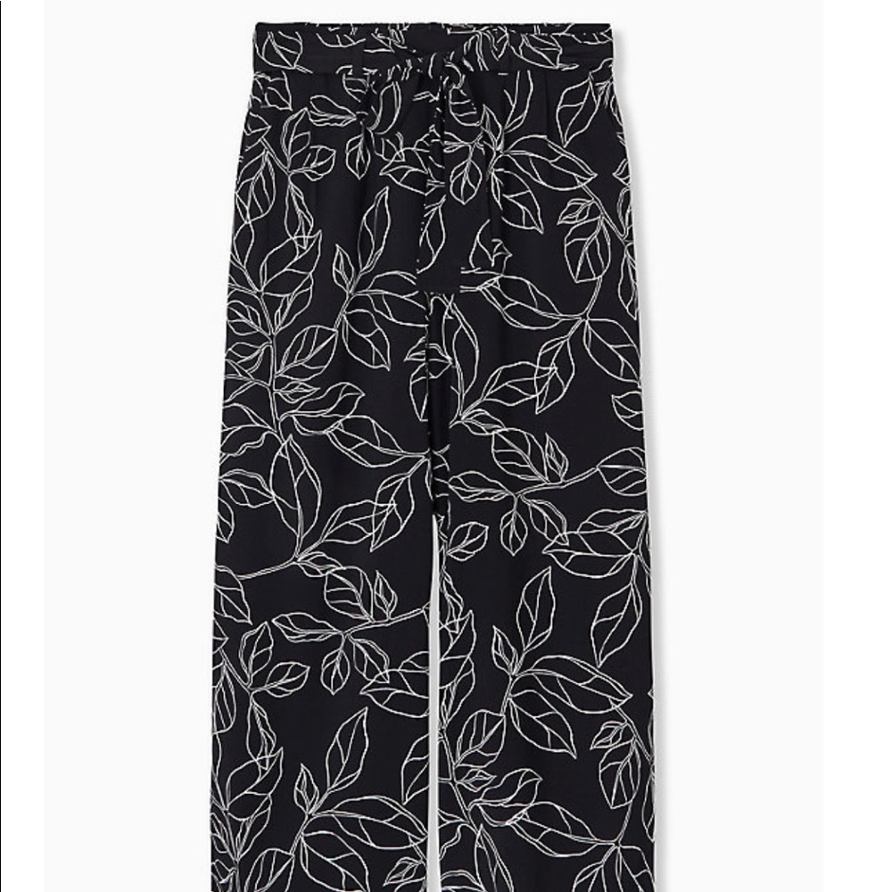 Torrid wide leg tie waist